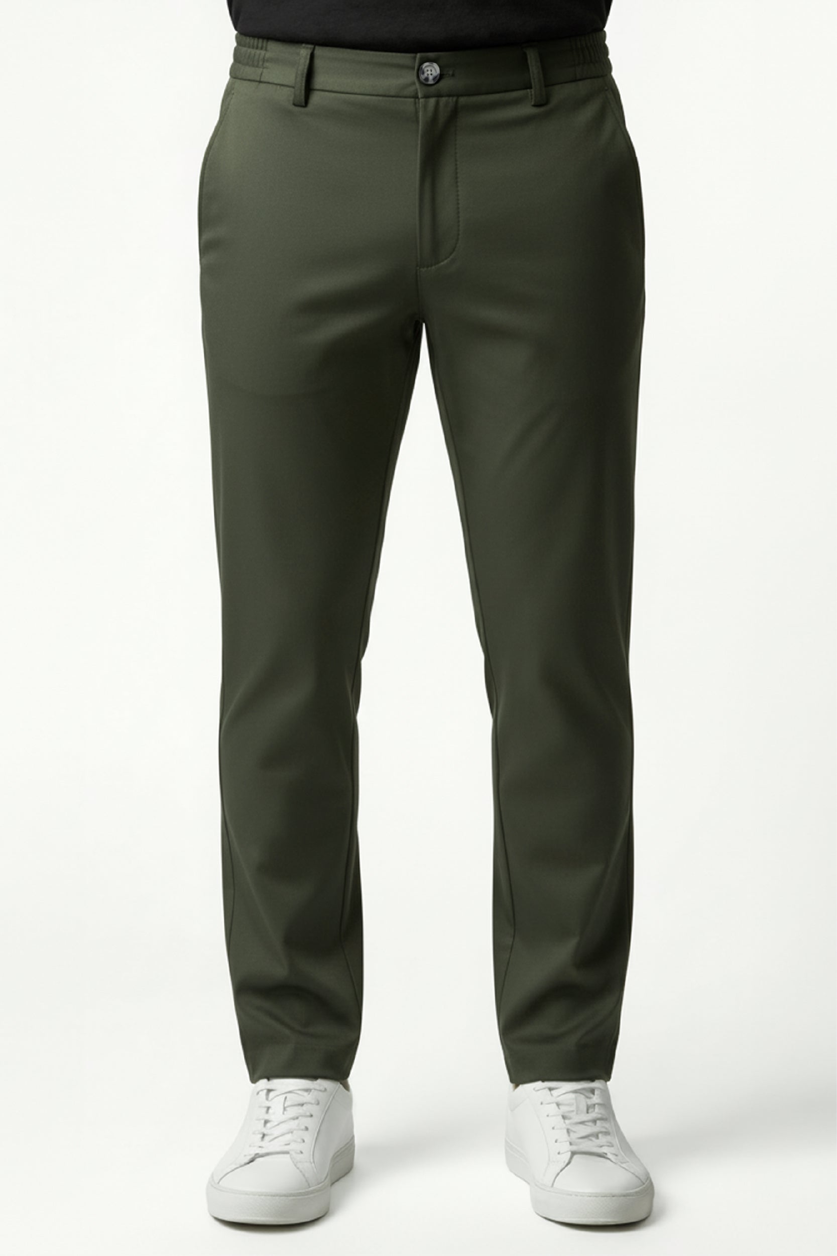 Erkek Flexon Ultra Esnek Relaxed Beli Lastikli Jogger Pantolon Haki M702-R0433-04