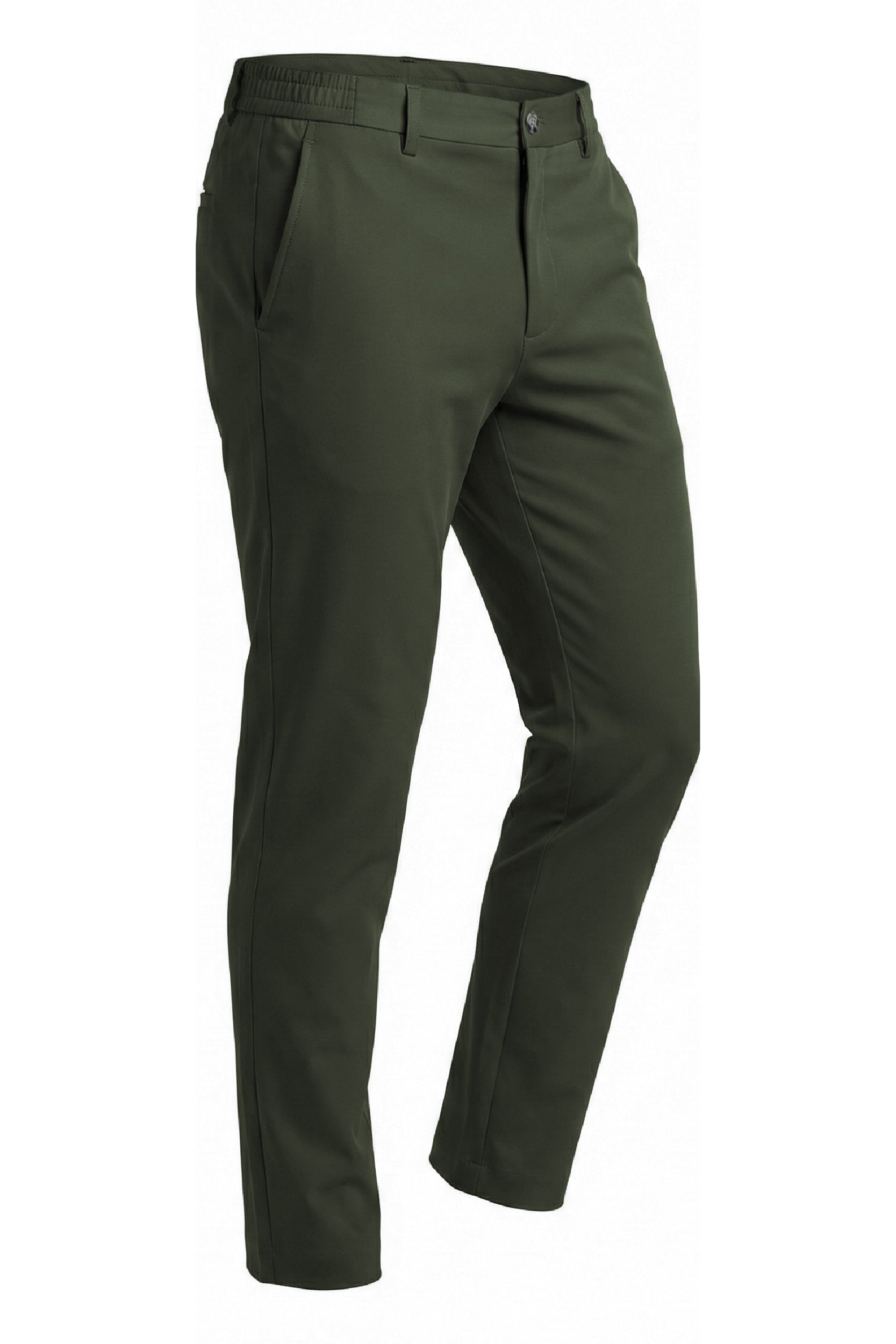 Herren Flexon Ultra Flexible Relaxed Jogginghose mit elastischem Bund Khaki M702-R0433-04