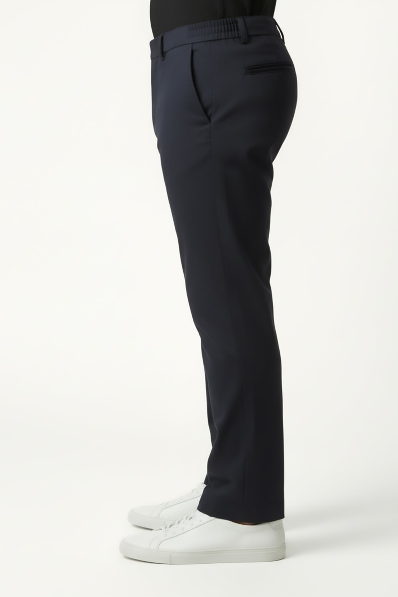 Erkek Flexon Ultra Esnek Relaxed Beli Lastikli Jogger Pantolon Lacivert M702-R0433-05