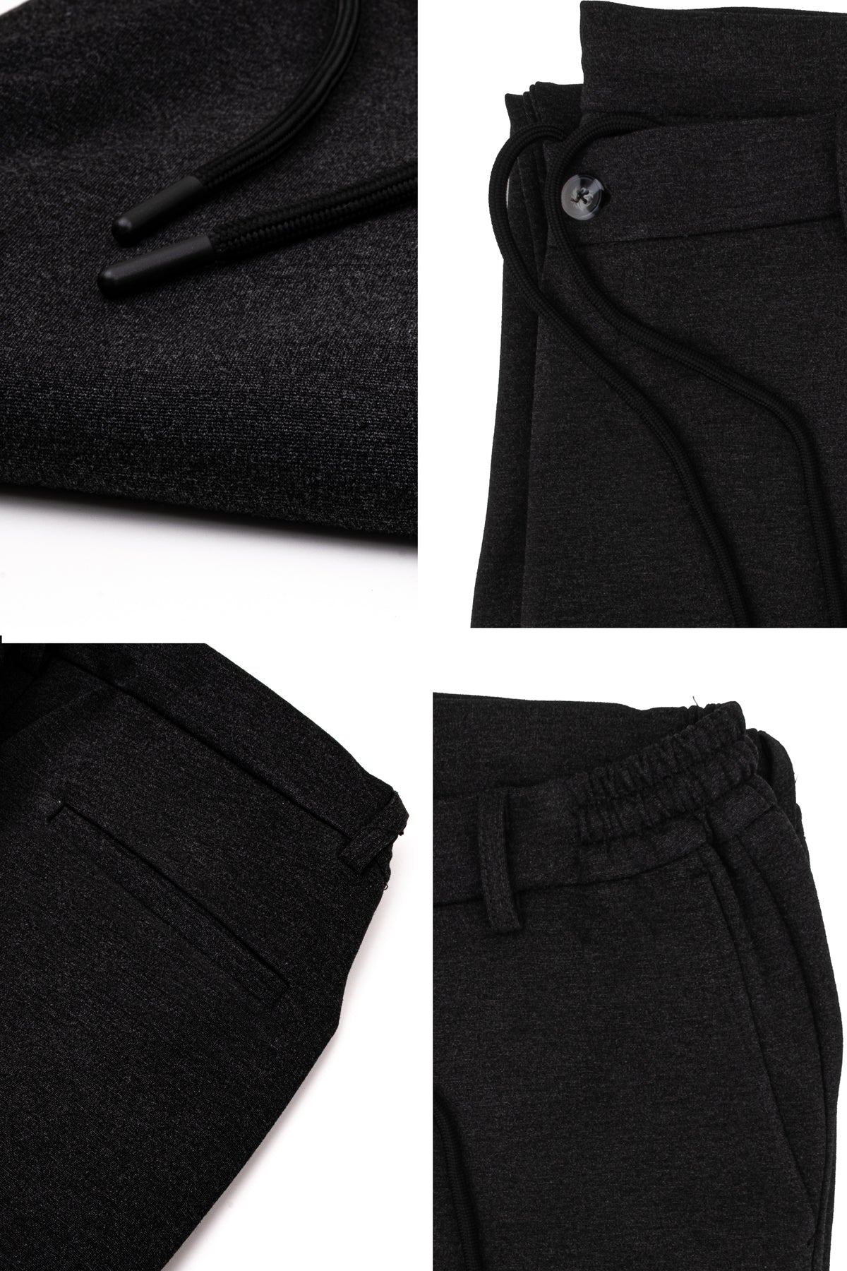 Herren North Flexible Relaxed Jogginghose mit elastischem Bund Anthrazit M702-R0311-03