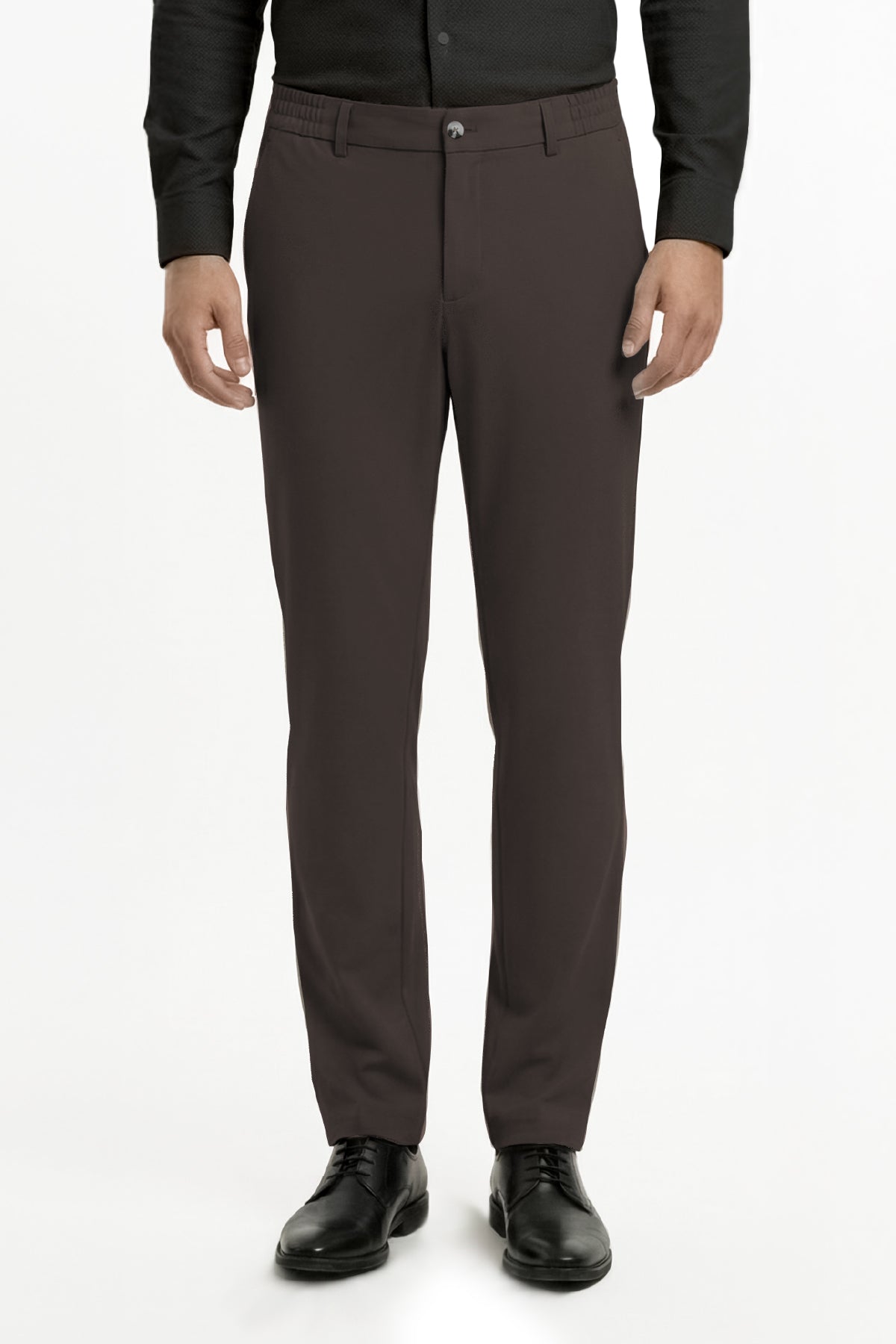 Erkek North Esnek Relaxed Beli Lastikli Jogger Pantolon Kahverengi M702-R0311-01