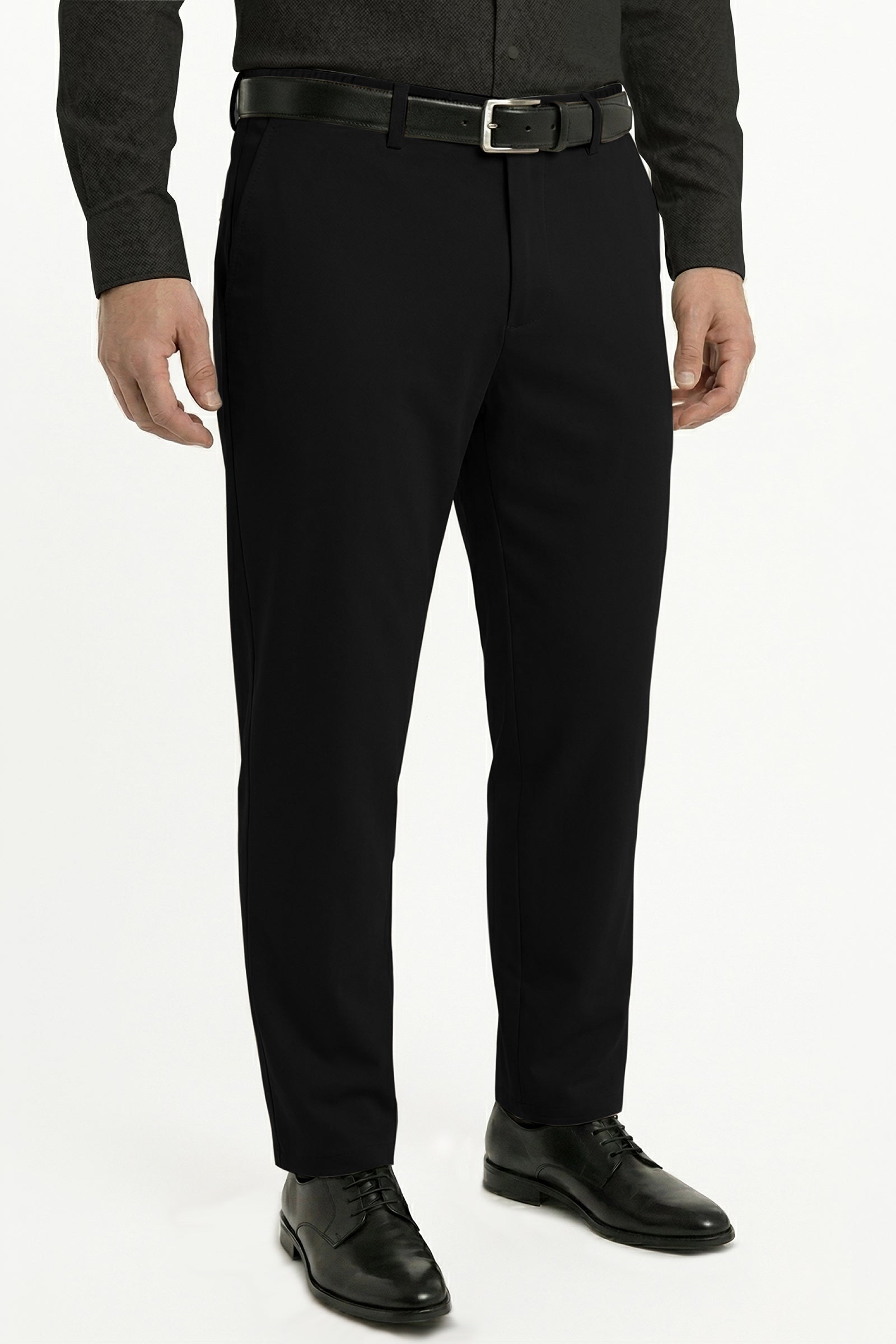Herren North Flexible Relaxed Jogginghose mit elastischem Bund Schwarz M702-R0311-04