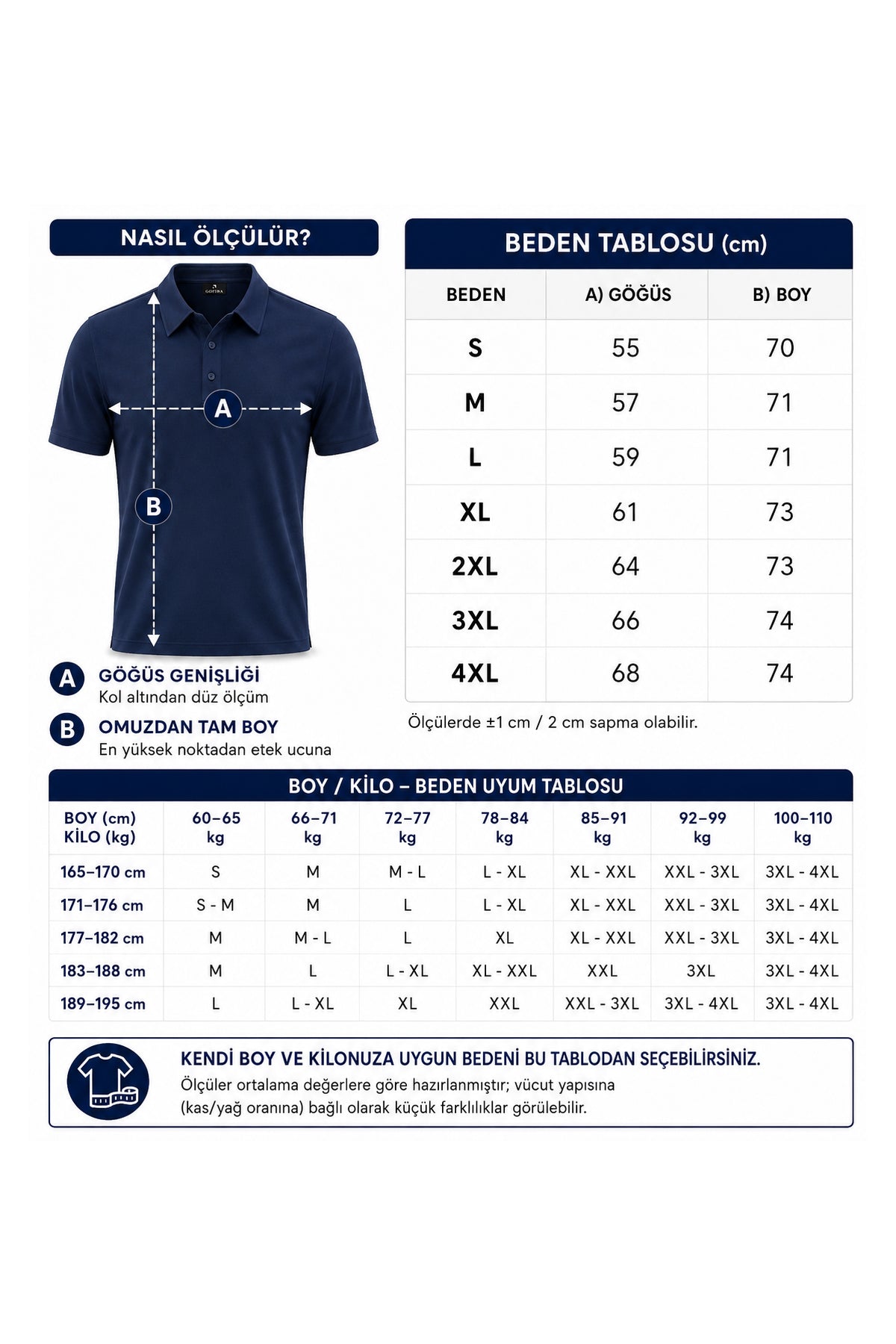 Erkek Prestige Polo Yaka Tişört 110s Pima Pamuğu Likit Amonyak Merserize Lacivert M120-K0141-02