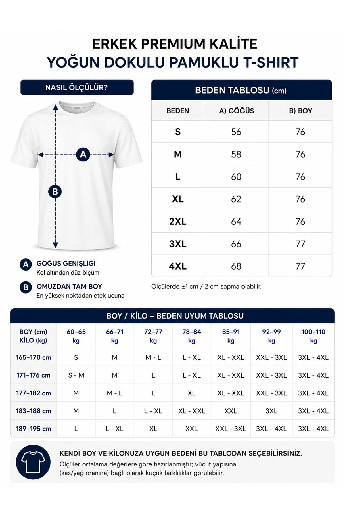 Erkek Selection Bisiklet Yaka Tişört Likit Amonyak Merserize %100 Pamuk Mavi M105-K0155-02
