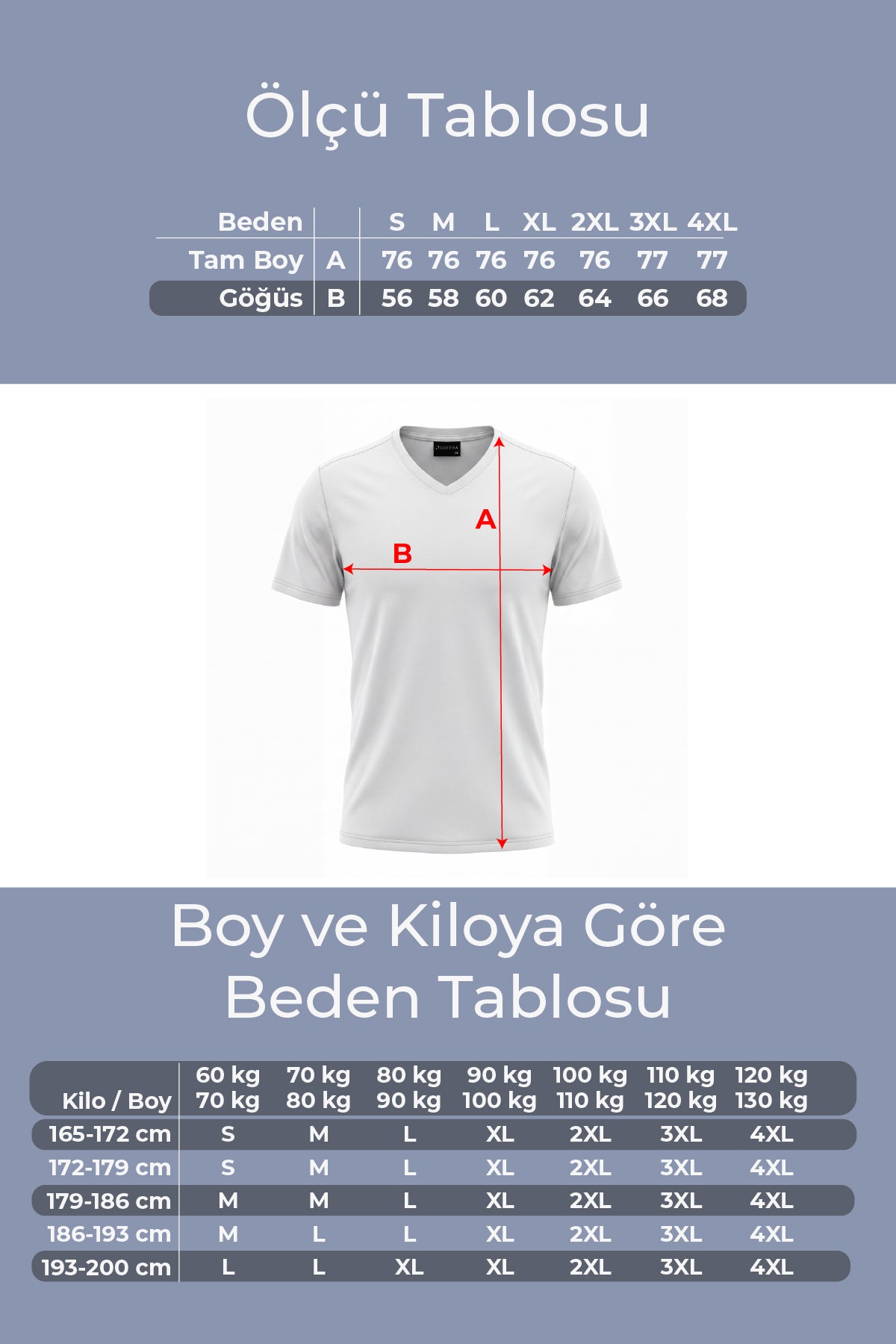 Erkek Vision V Yaka Premium Kalite Yoğun Dokulu Pamuklu T-Shirt Beyaz M102-R0220-01