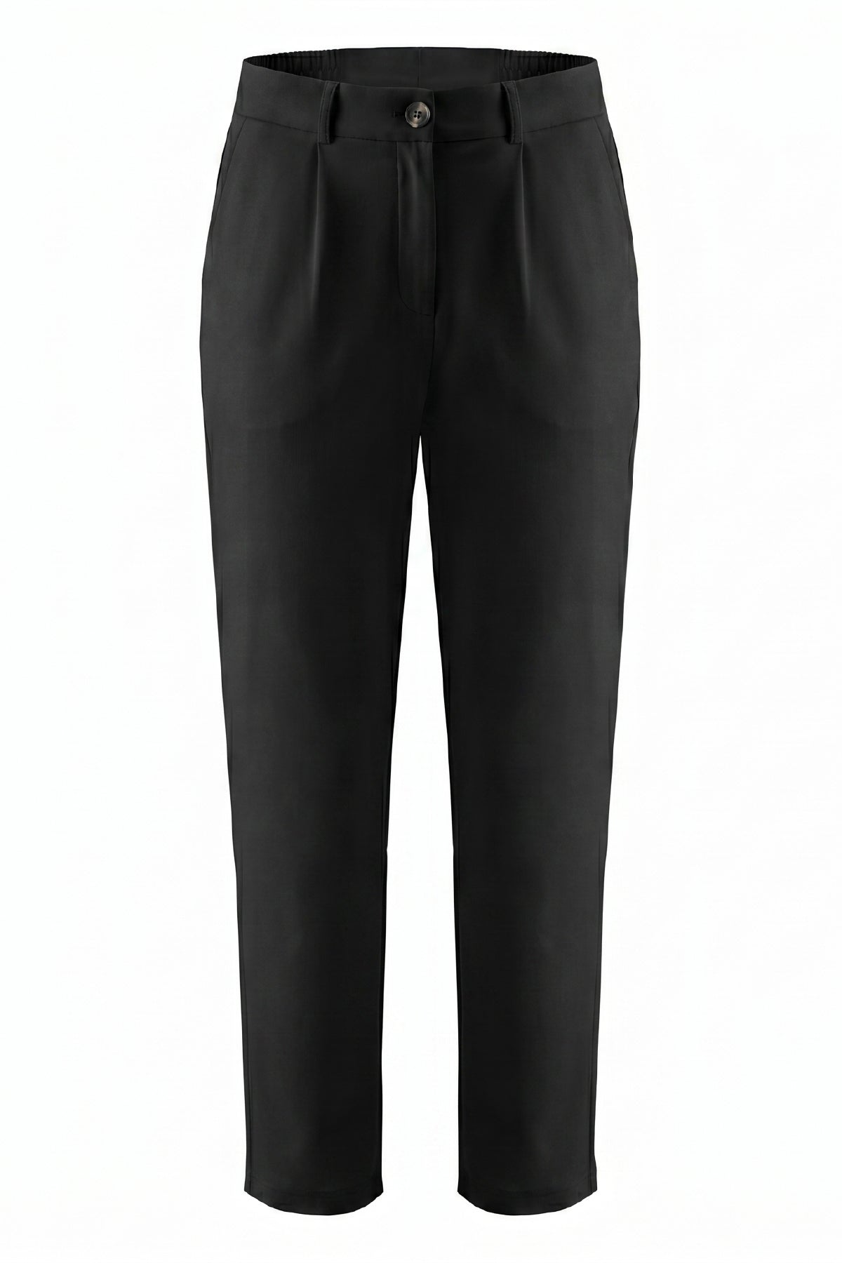 Damen Flexon Ultra Elastische Jogger-Hose mit Gummizug an der Taille Schwarz W702-R0433-07