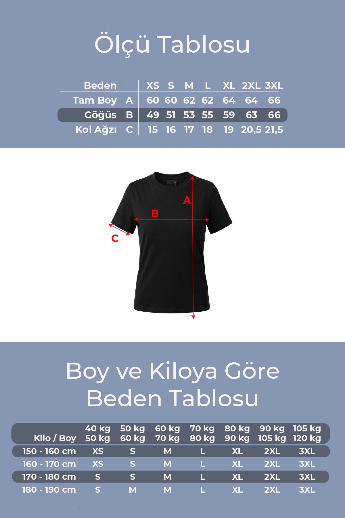 Kadın Vision Bisiklet Yaka Premium Kalite Yoğun Dokulu Pamuklu T-Shirt Siyah W101-R0220-08