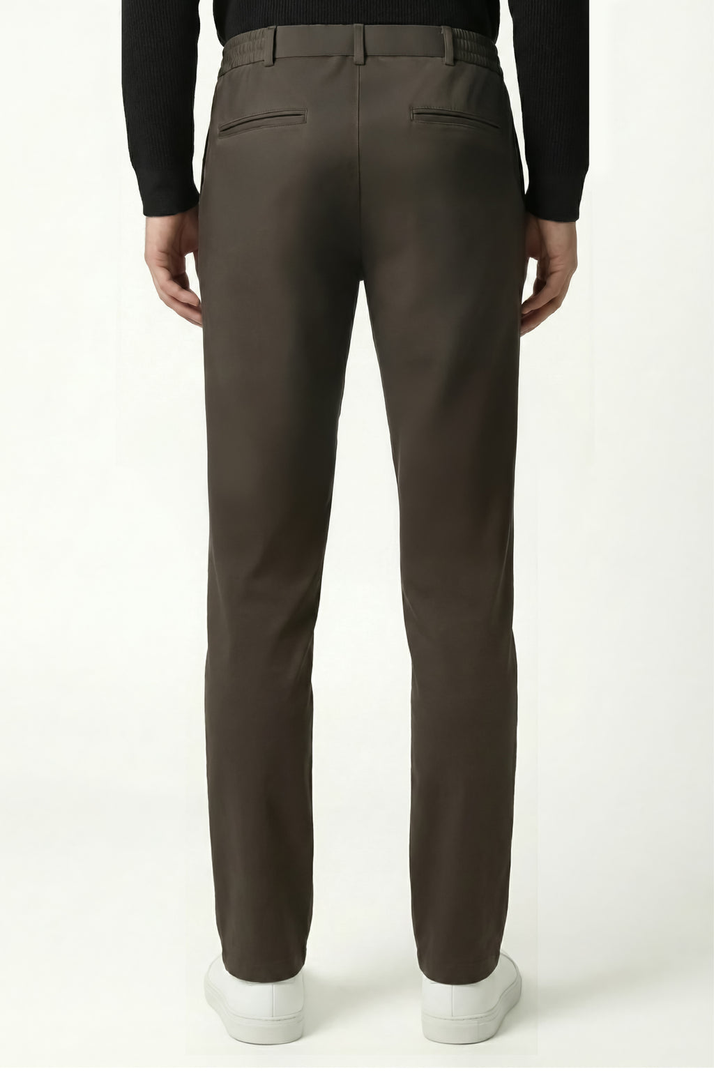 Erkek Flexon Ultra Esnek Relaxed Beli Lastikli Jogger Pantolon Kahverengi M702-R0433-03