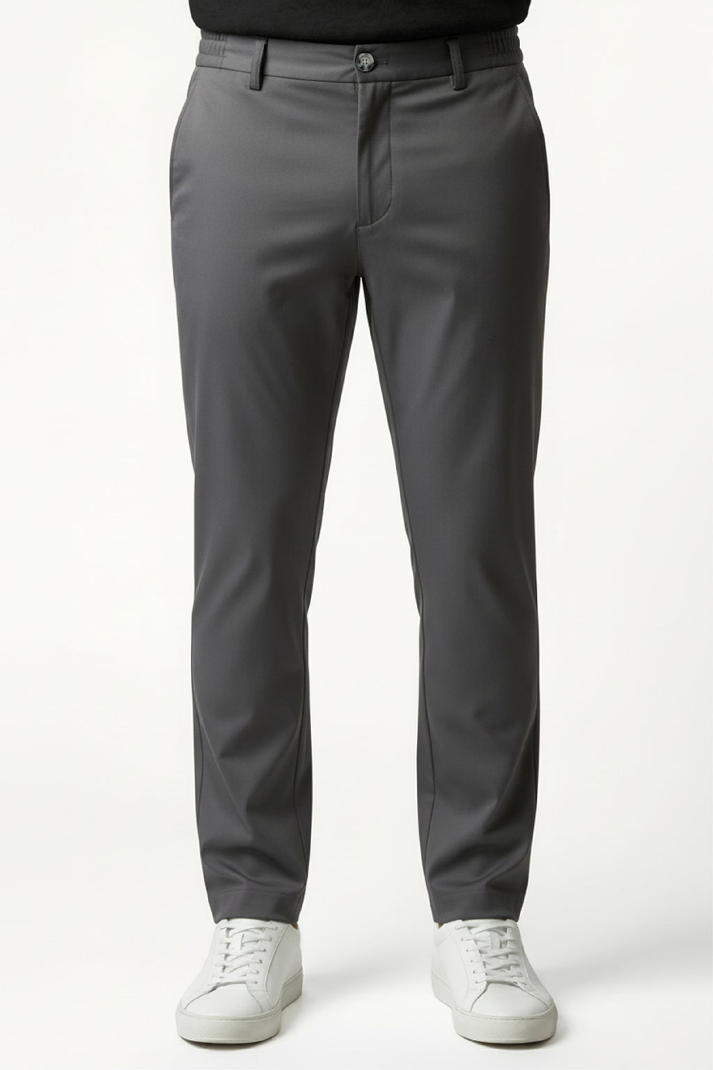 Erkek Flexon Ultra Esnek Relaxed Beli Lastikli Jogger Pantolon Koyu Gri M702-R0433-02