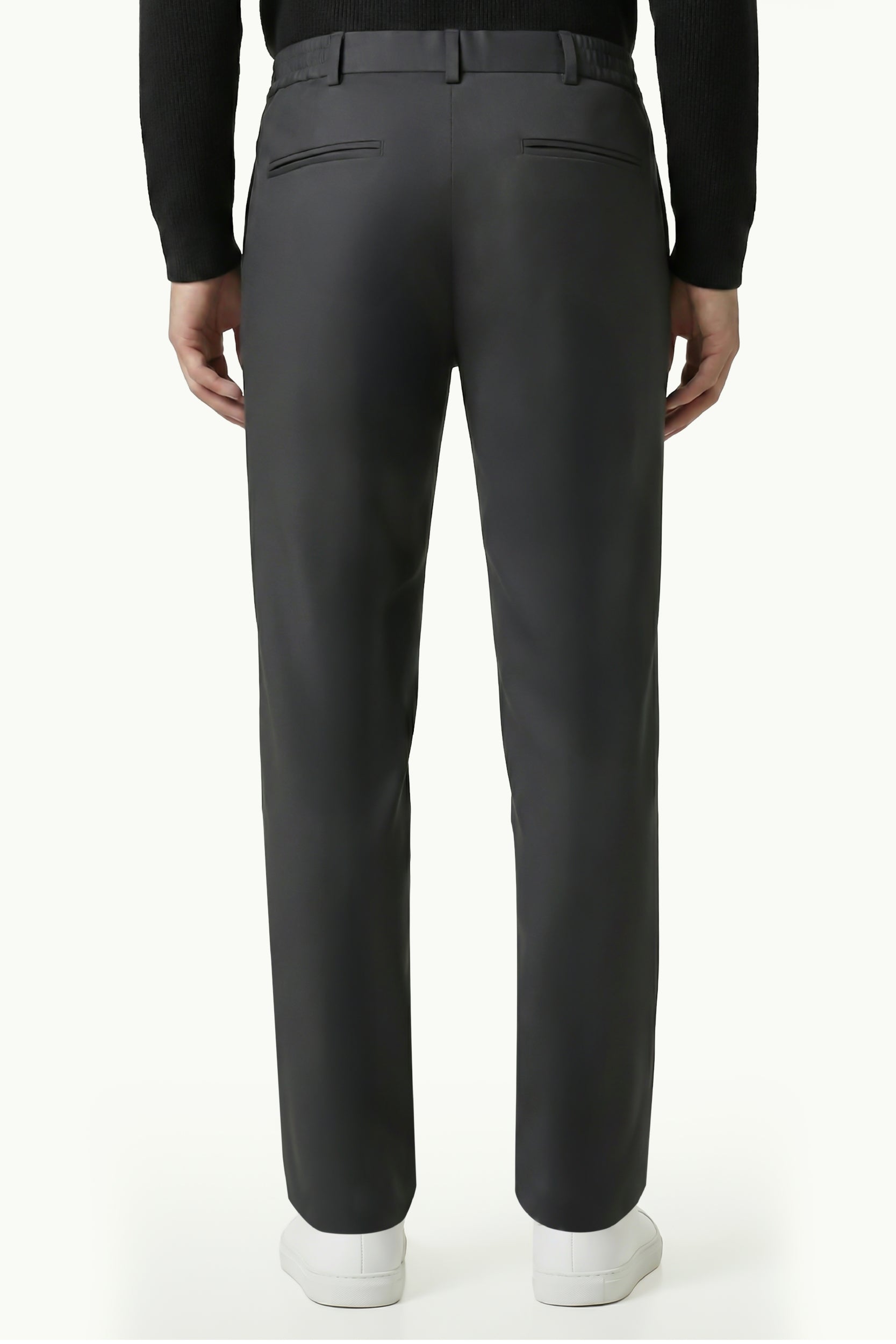 Erkek Flexon Ultra Esnek Relaxed Beli Lastikli Jogger Pantolon Koyu Gri M702-R0433-02