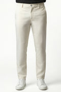 Erkek Flexon Ultra Esnek Relaxed Beli Lastikli Jogger Pantolon Krem M702-R0433-06