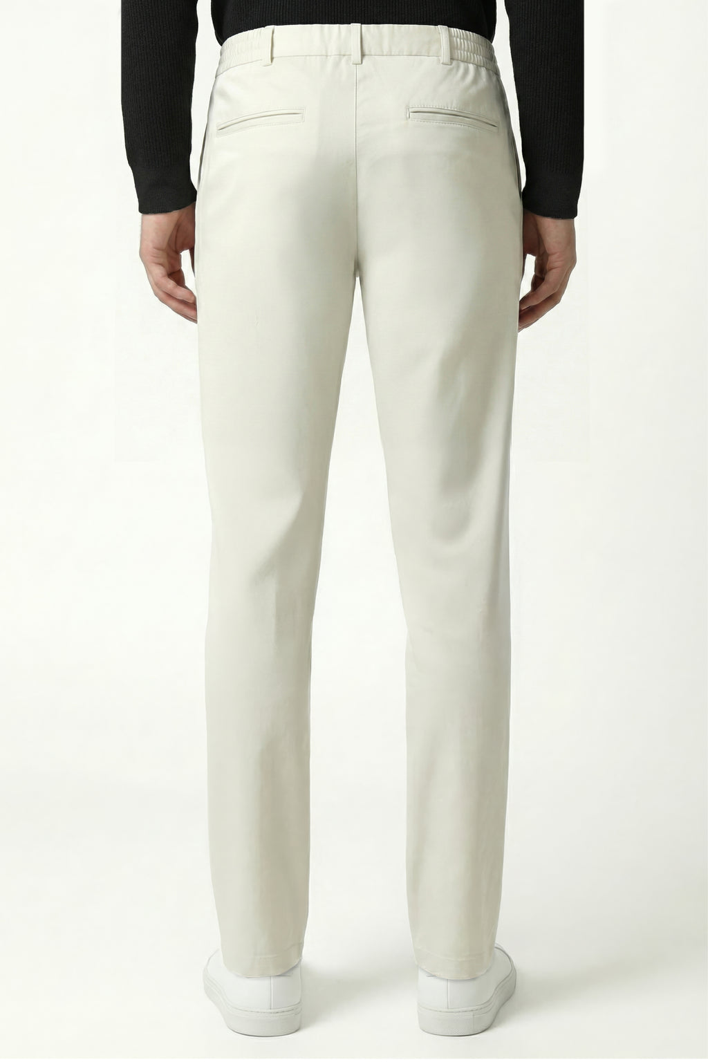 Erkek Flexon Ultra Esnek Relaxed Beli Lastikli Jogger Pantolon Krem M702-R0433-06