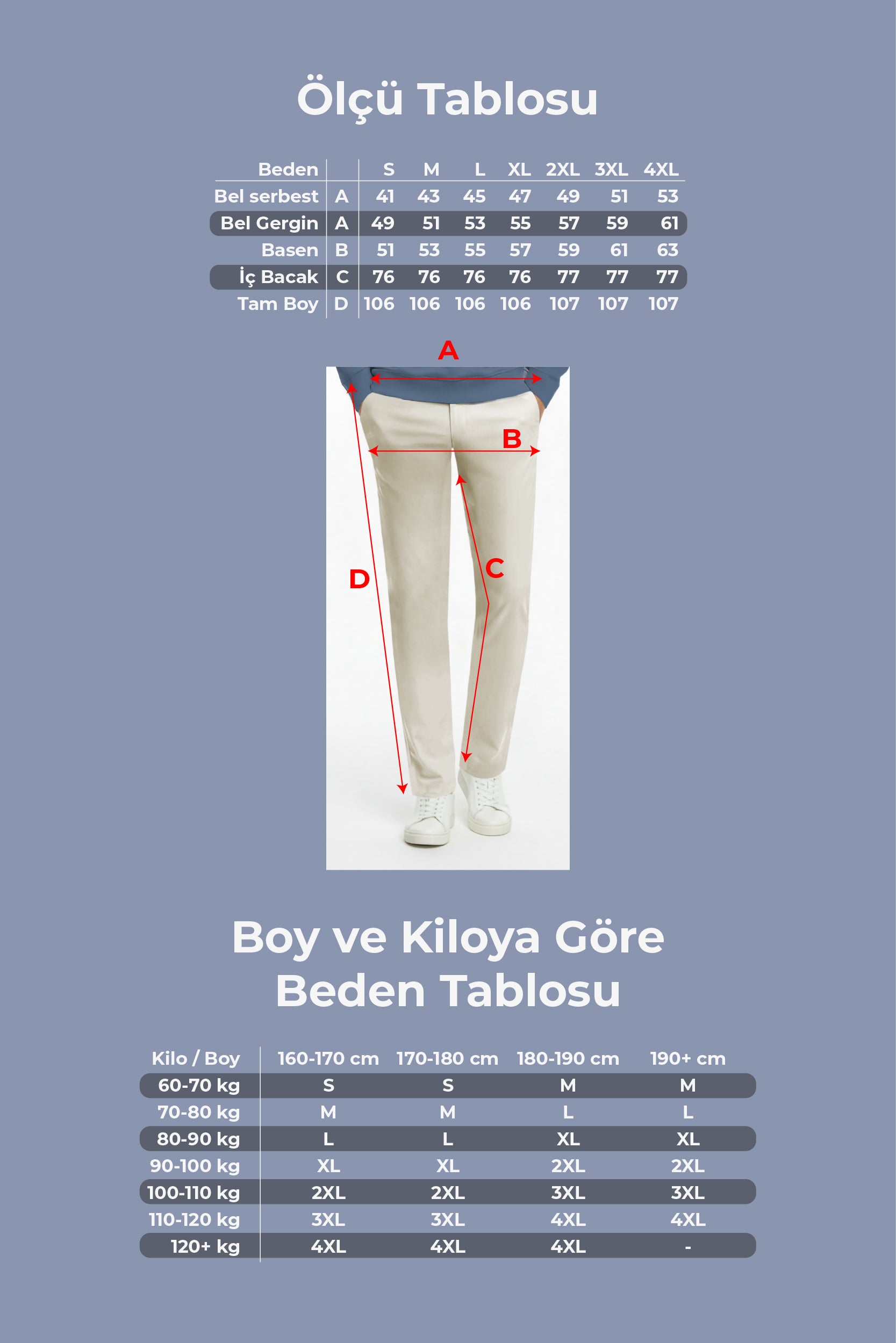 Erkek Flexon Ultra Esnek Relaxed Beli Lastikli Jogger Pantolon Krem M702-R0433-06