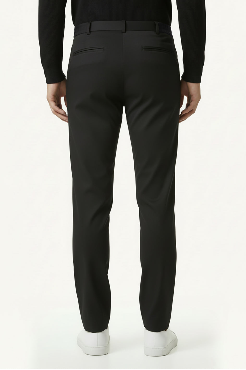 Erkek Flexon Ultra Esnek Relaxed Beli Lastikli Jogger Pantolon Siyah M702-R0433-07