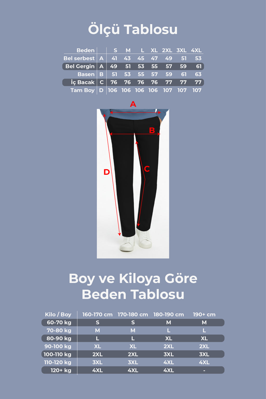 Erkek Flexon Ultra Esnek Relaxed Beli Lastikli Jogger Pantolon Siyah M702-R0433-07