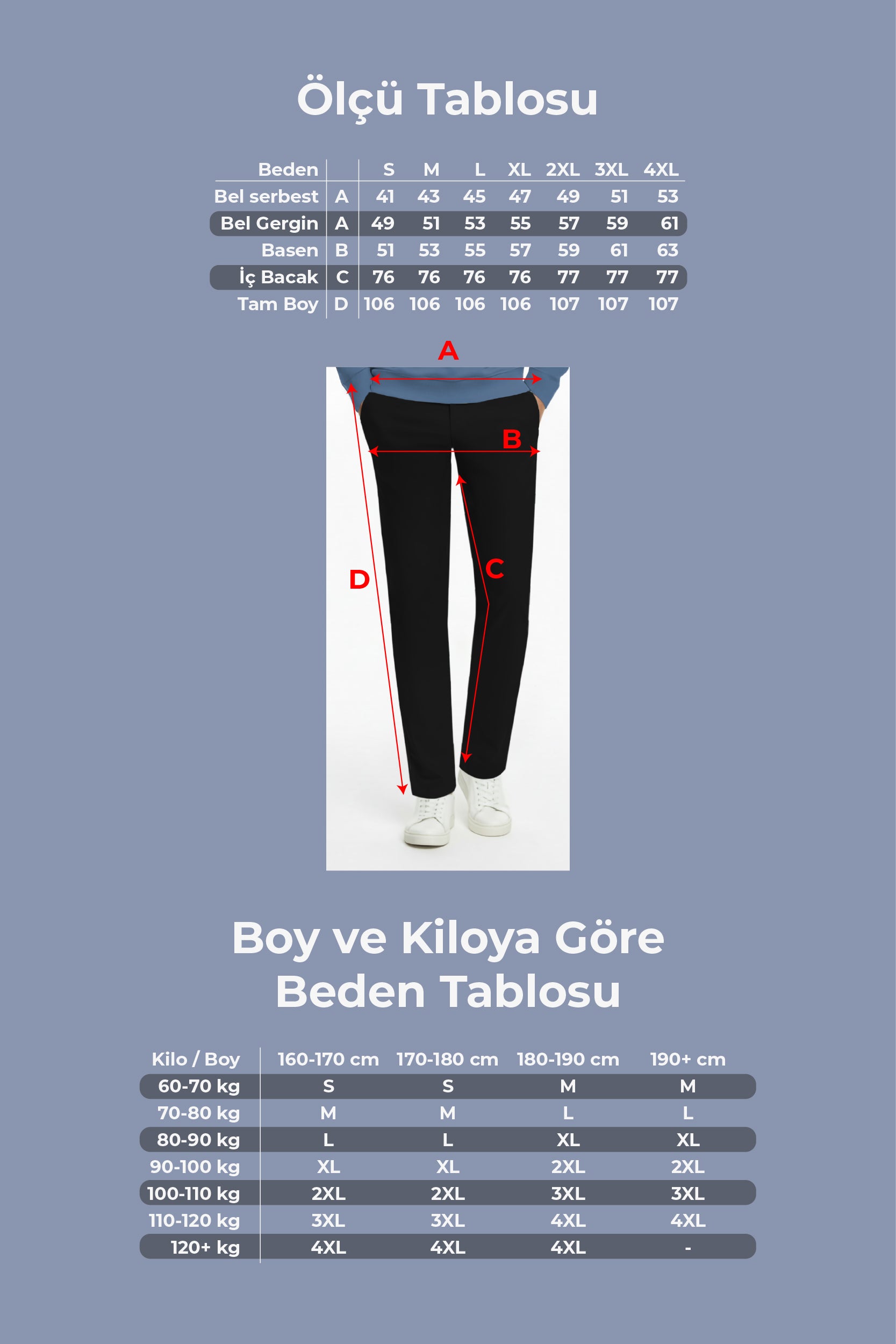 Erkek Flexon Ultra Esnek Relaxed Beli Lastikli Jogger Pantolon Siyah M702-R0433-07