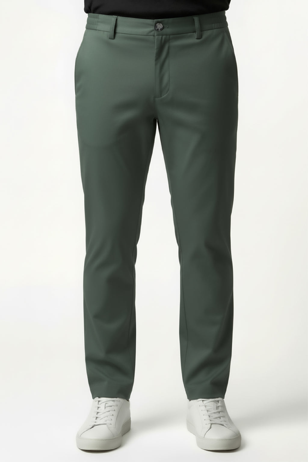Erkek Flexon Ultra Esnek Relaxed Beli Lastikli Jogger Pantolon Yeşil M702-R0433-01