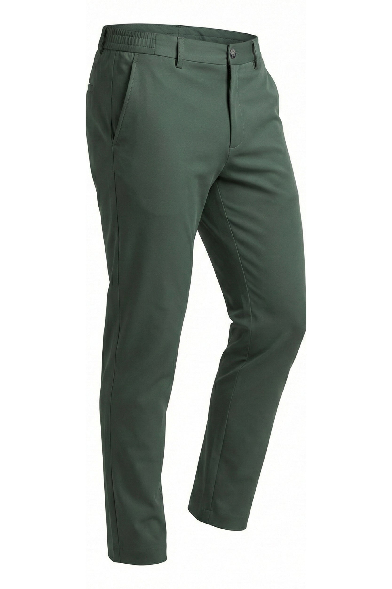 Erkek Flexon Ultra Esnek Relaxed Beli Lastikli Jogger Pantolon Yeşil M702-R0433-01