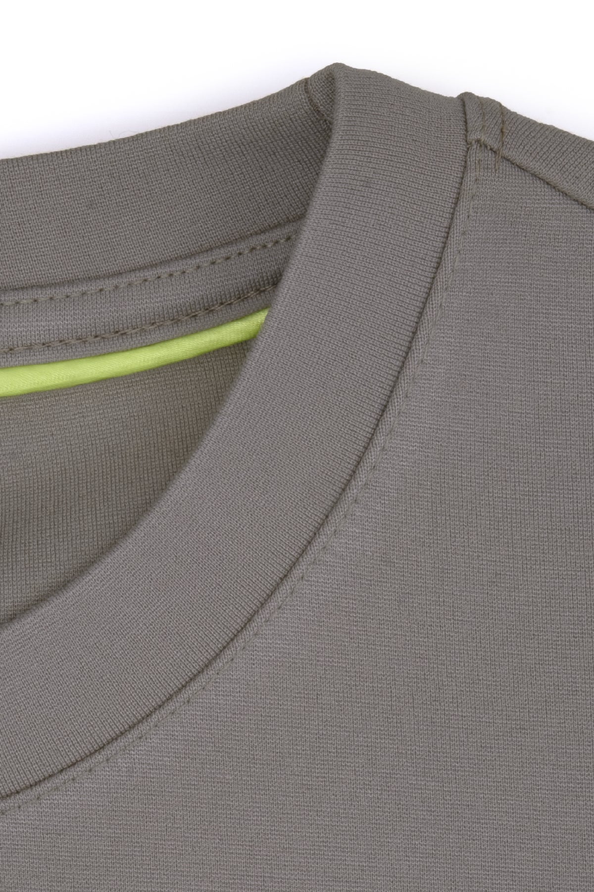 Erkek Focus Esnek Kumaş Yumuşak Dokulu Günlük Sweatshirt Açık Kahverengi M401-R0342-05