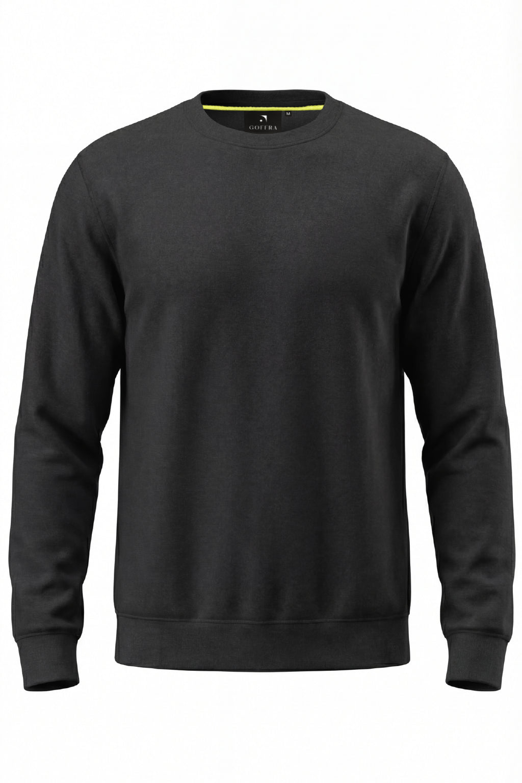 Erkek Focus Esnek Kumaş Yumuşak Dokulu Günlük Sweatshirt Antrasit M401-R0342-04