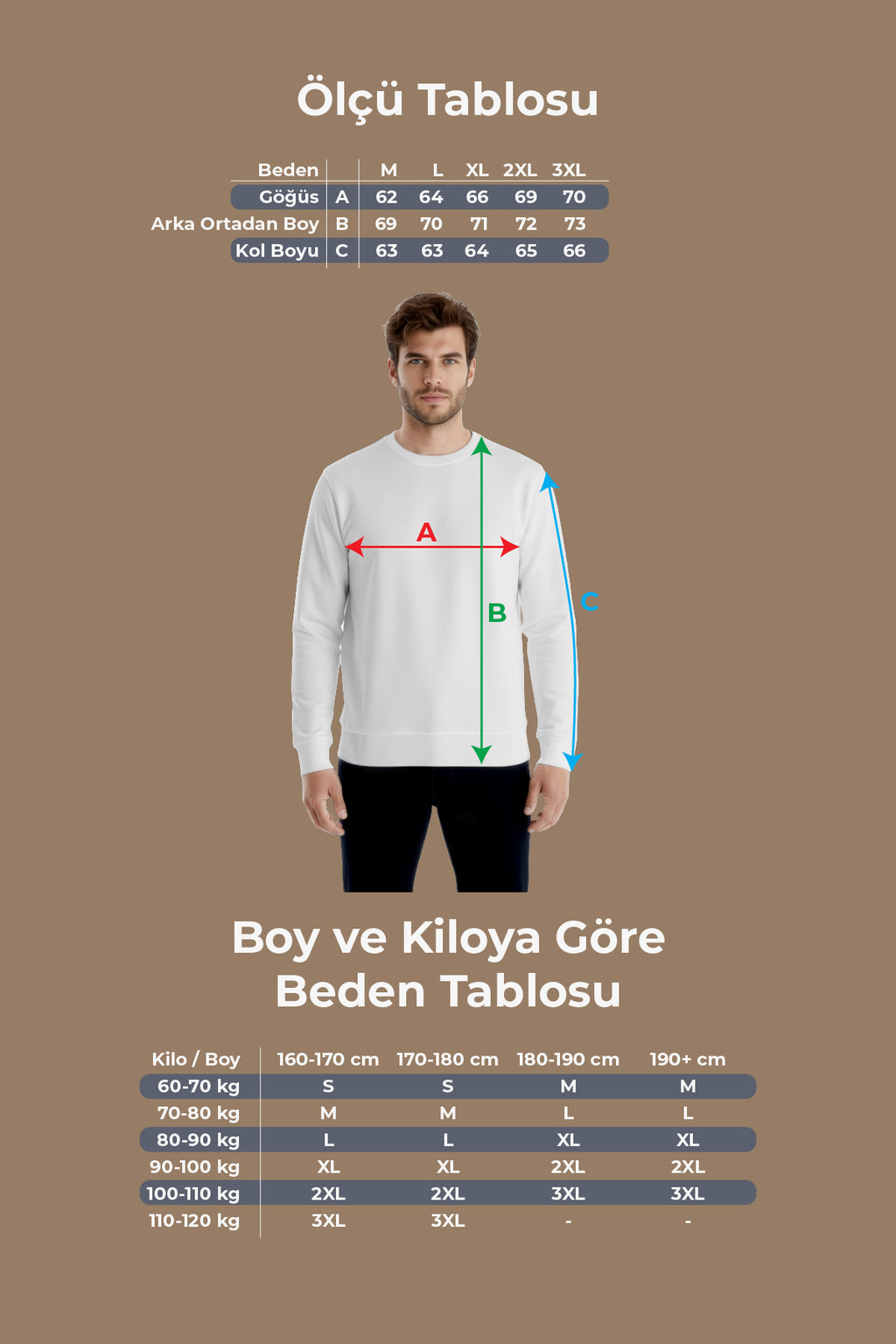 Erkek Focus Esnek Kumaş Yumuşak Dokulu Günlük Sweatshirt Ekru M401-R0342-01