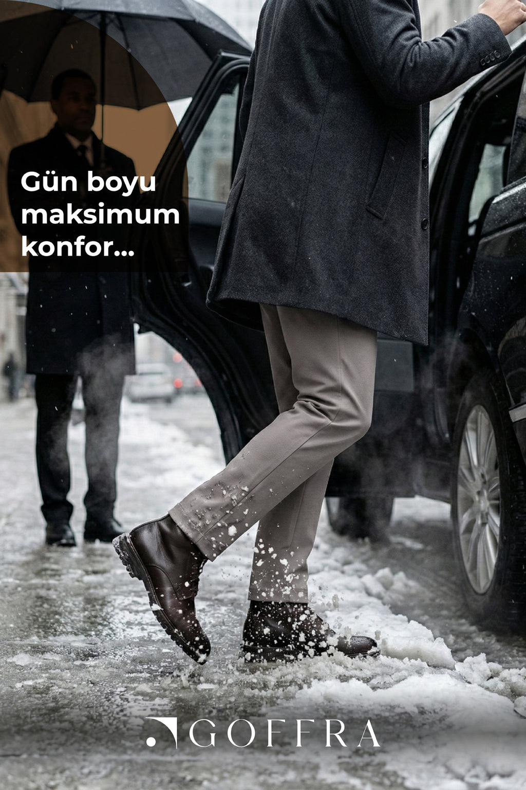 Erkek North Esnek Relaxed Beli Lastikli Jogger Pantolon Açık Kahverengi M702-R0311-02