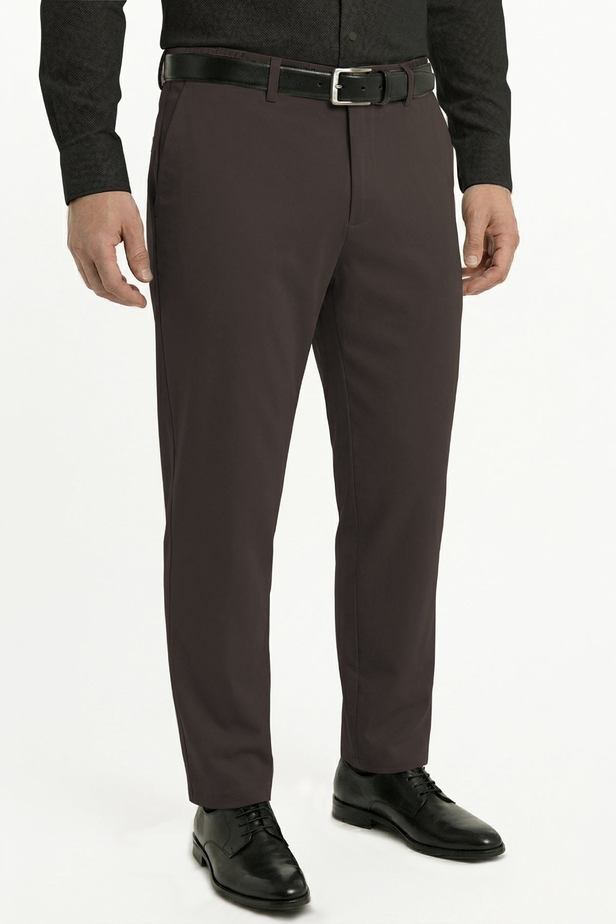 Herren North Flexible Relaxed Jogger Hose mit elastischem Bund Braun M702-R0311-01