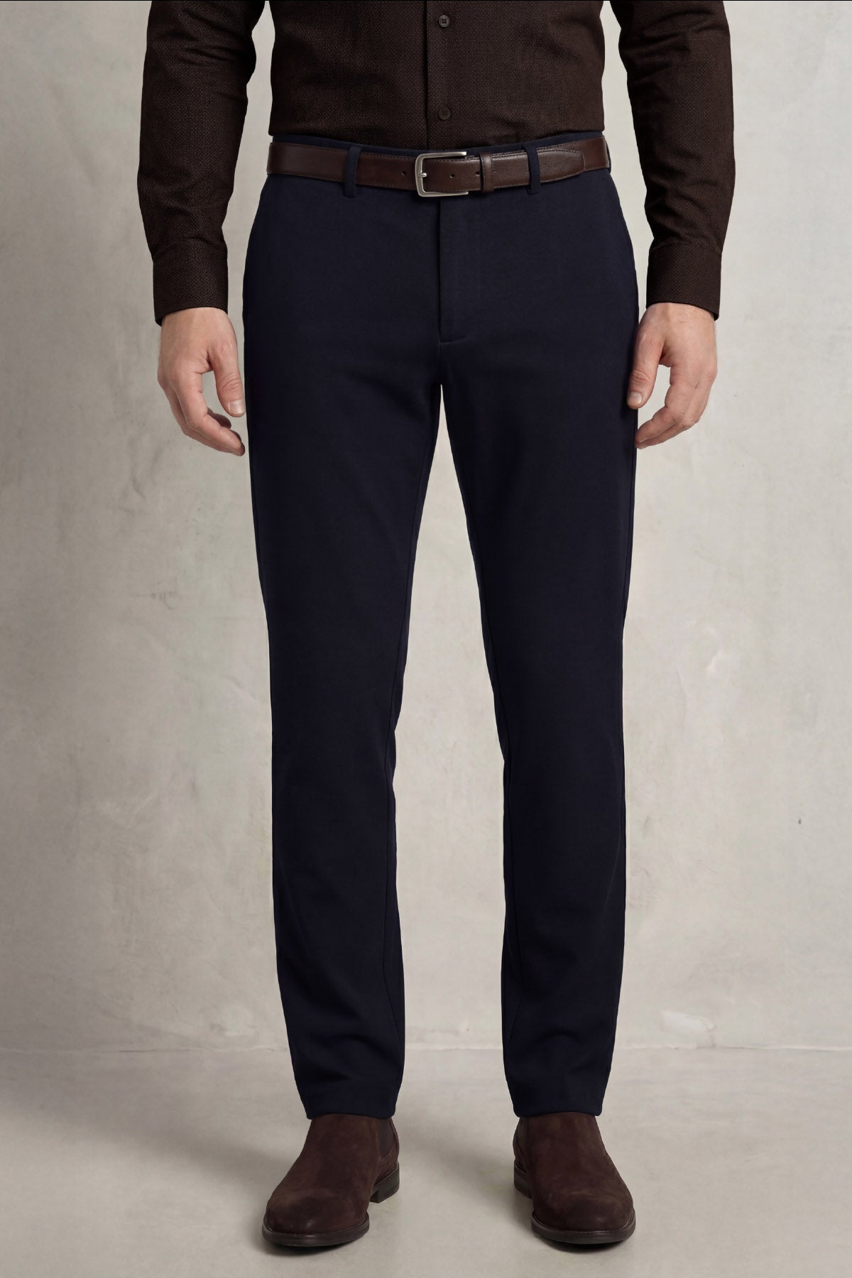 Herren North Flexible Relaxed Jogginghose mit elastischem Bund Marineblau M702-R0311-05
