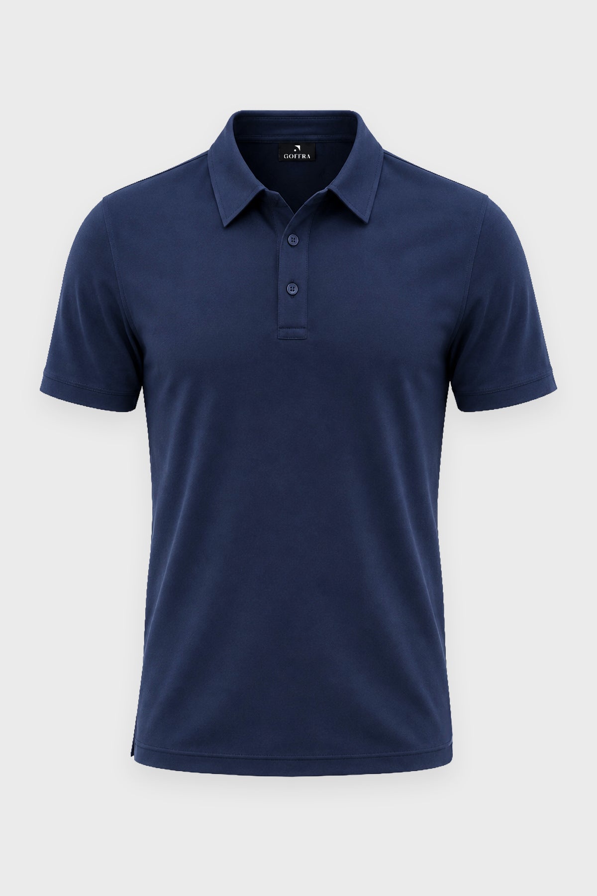 Erkek Prestige Polo Yaka Tişört 110s Pima Pamuğu Likit Amonyak Merserize Lacivert M120-K0141-02